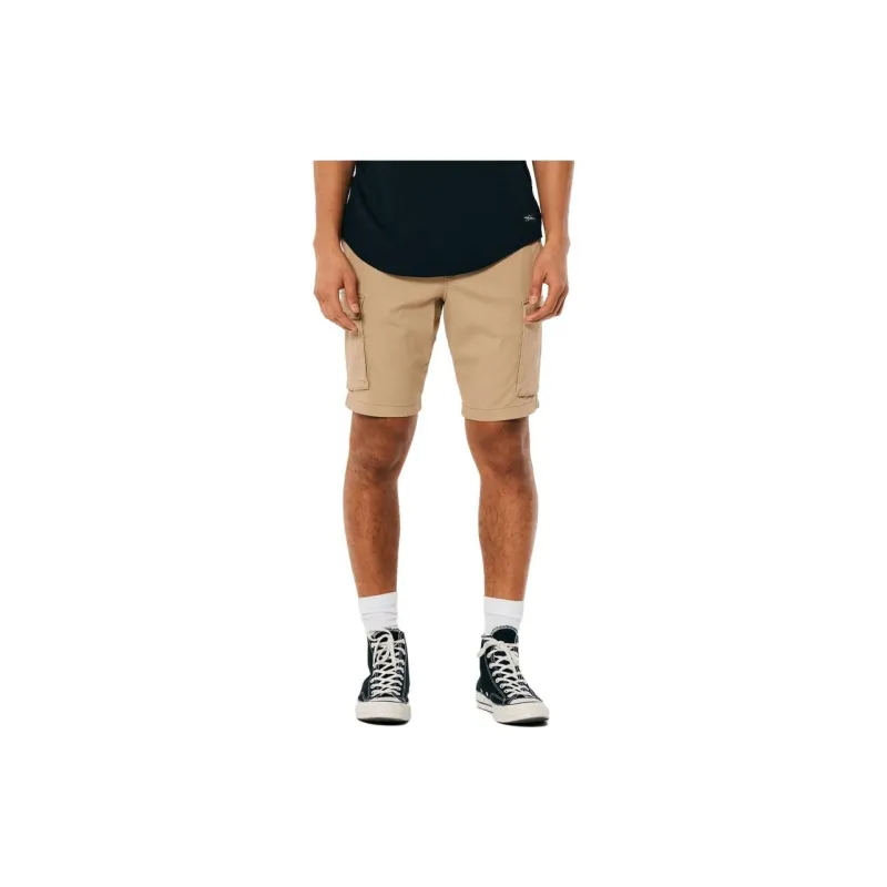 Hollister Cargo Shorts Men Light Khaki-1