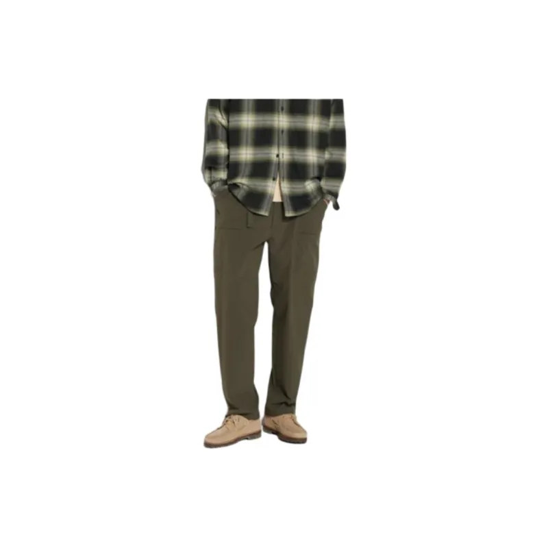 UNIQLO Casual Pants Men's Dark Olive-2