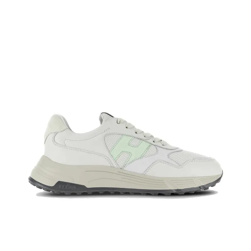 HOGAN Hyperlight Leather Panelled Sneakers-1