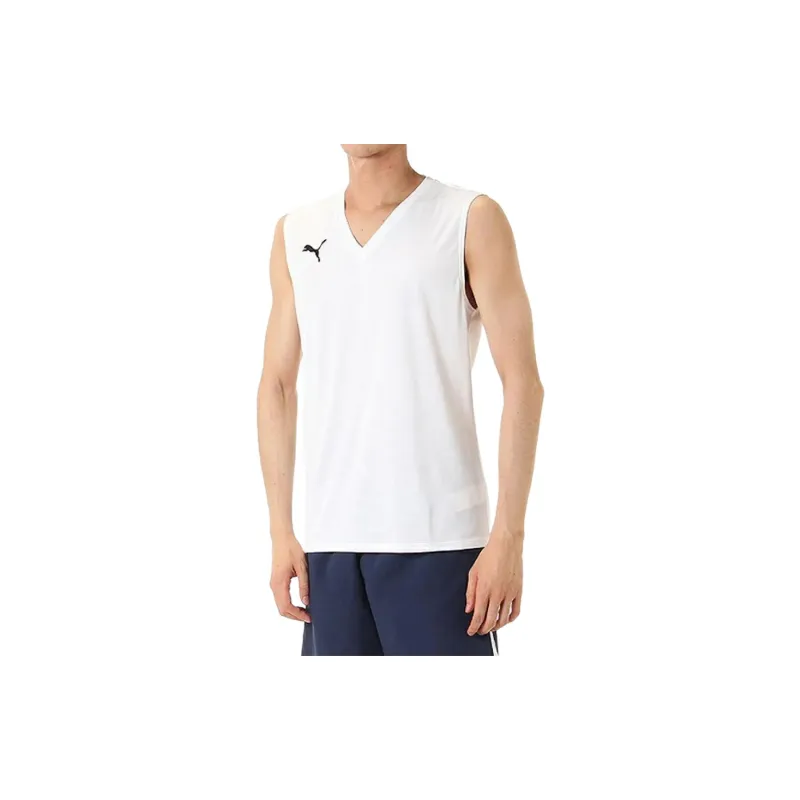 PUMA Tank Tops Men White-2
