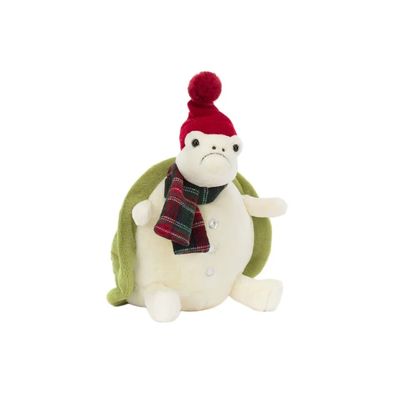 JELLYCAT Snowman Timmy Turtle Plush Toy-3