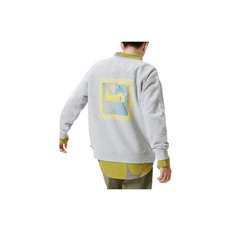 Levis Sweatshirts Unisex Gray-2