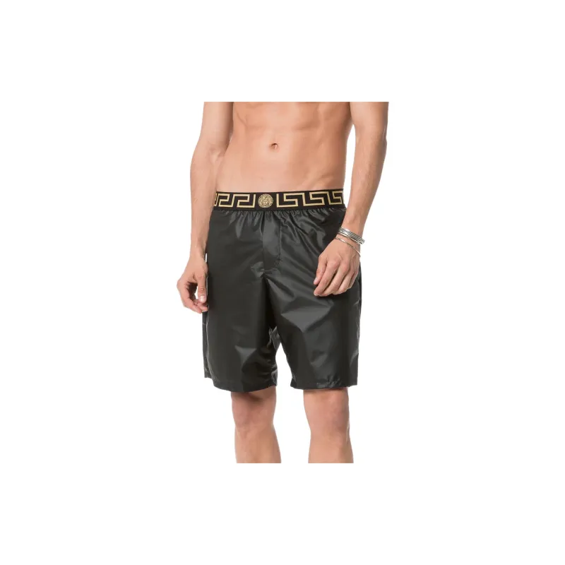 VERSACE SS22 Casual Shorts Men's Black-2