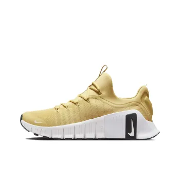 Nike Free Metcon 6 Anti Slip Wear Resistant Low Top Training Shoes Unisex Gold