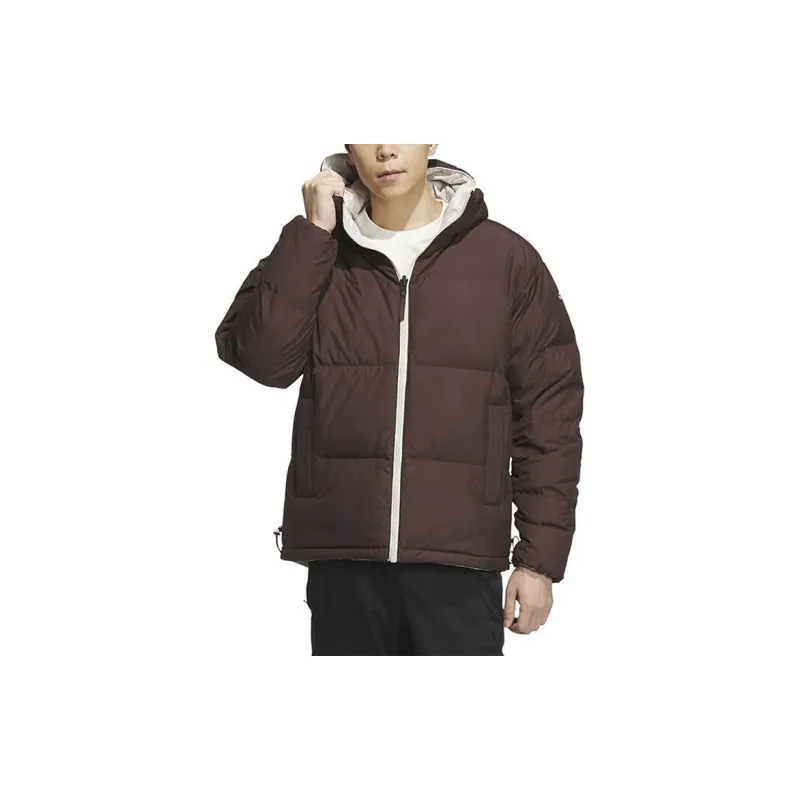 Adidas Down Jackets Men Beige-3