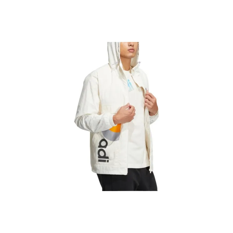 Adidas Neo Jacket Men's Pink White-3