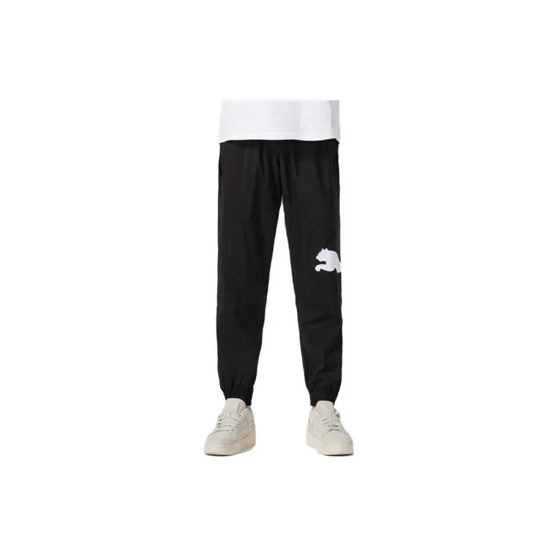 PUMA Casual Pants Men Black-2