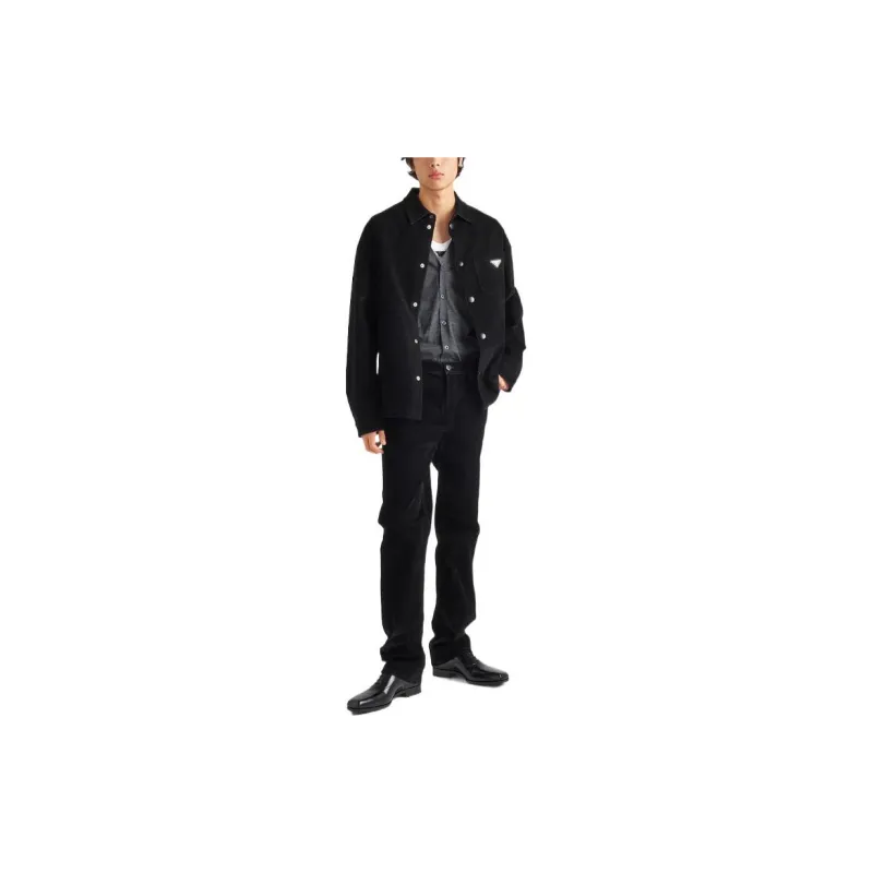 PRADA PRADA SS23 CHINESE NEW YEAR Casual Pants Men's Black-1