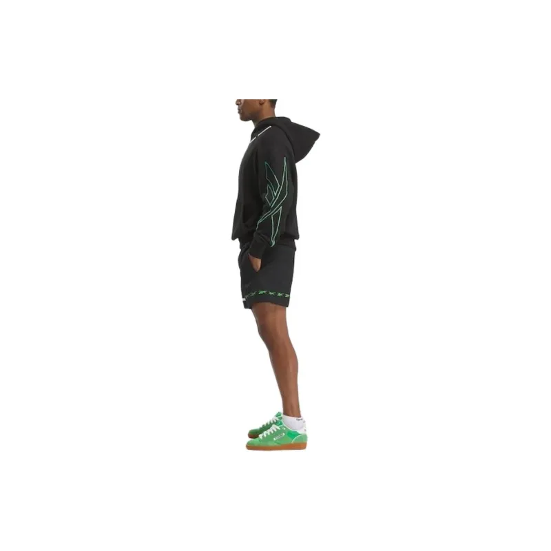 Reebok x PLEASURES Sports Shorts Unisex Black-4