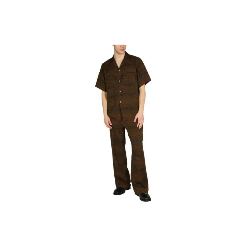 Needles Buttoned Short Sleeved Shirt-2