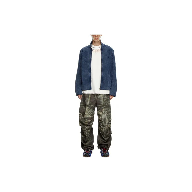 DIESEL S Wafcool Zip LS Sweatshirt-1