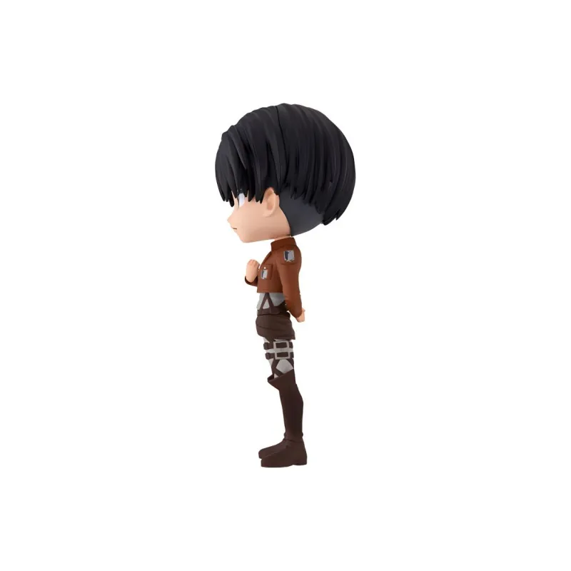 BANPRESTO Glasses Factory Q Posket Attack On Titan Levi 2 Model A Chibi Figures-2