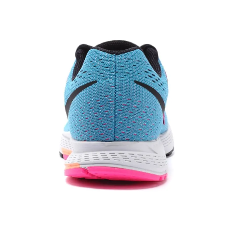 Nike Air Zoom Pegasus 32 Abrasion Resistant Low Top Running Shoes Women's Blue-4