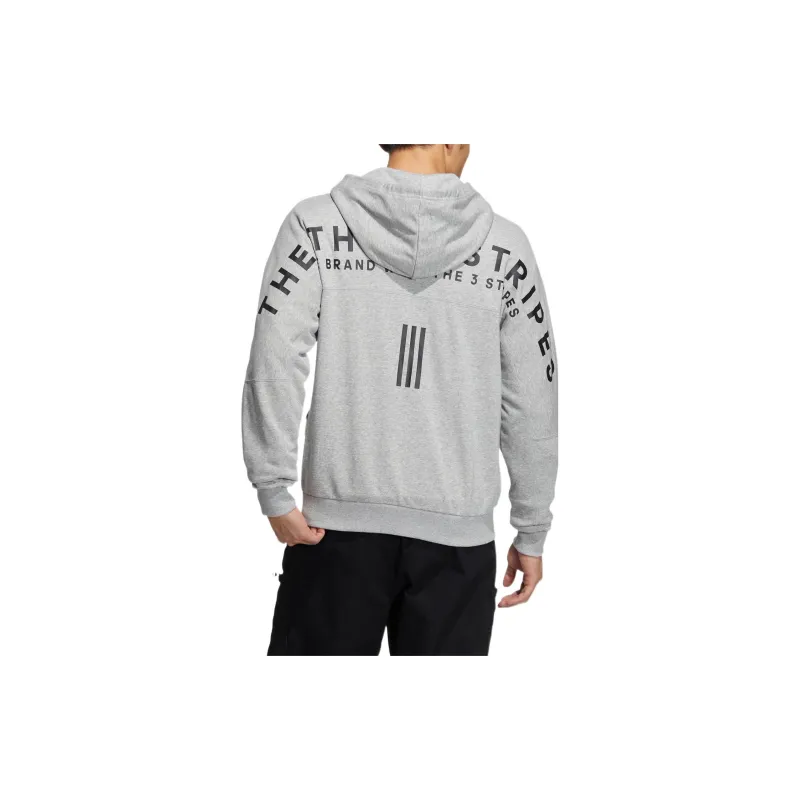 Adidas Sweatshirts Unisex Gray-3