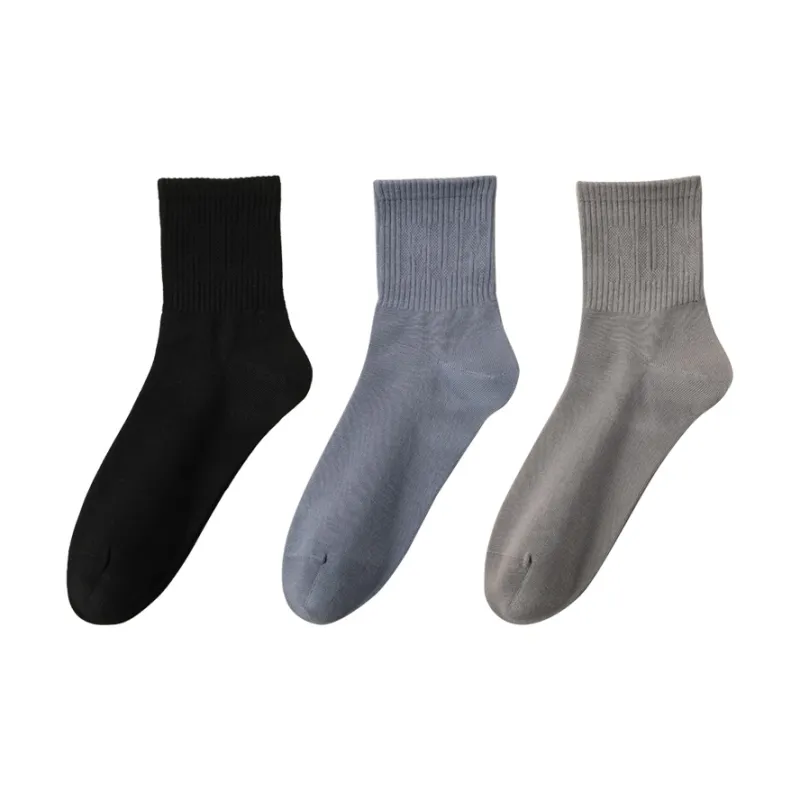 MIIOW Trend Party Series Mid Calf Socks Men's 3 Pack-6