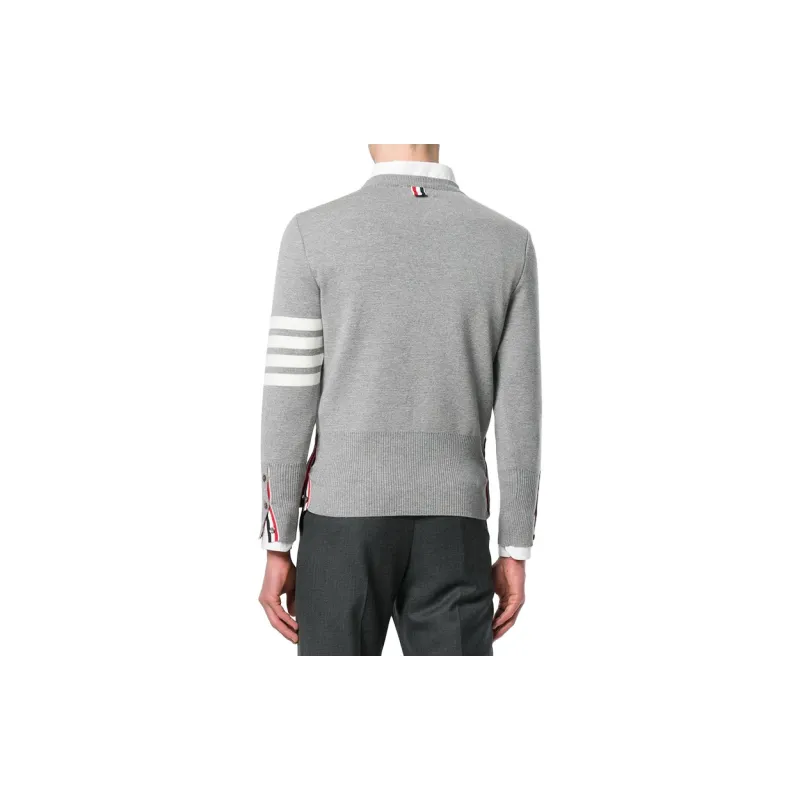 THOM BROWNE 4 Bar Milano Stitch Pullover-2
