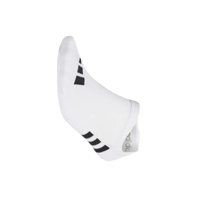 Adidas Sport Performance DAME 5 Women's Performance Socks No-Show Socks Unisex 1 Pack White-2