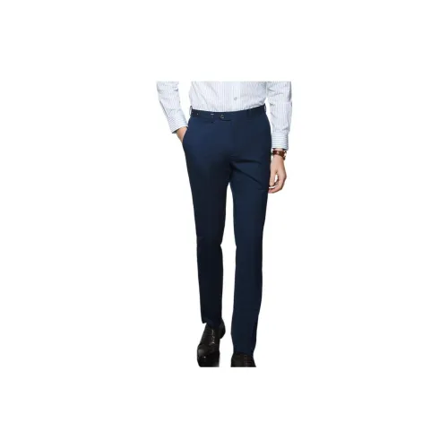 JODOLL Suit Trousers Men Dark Blue