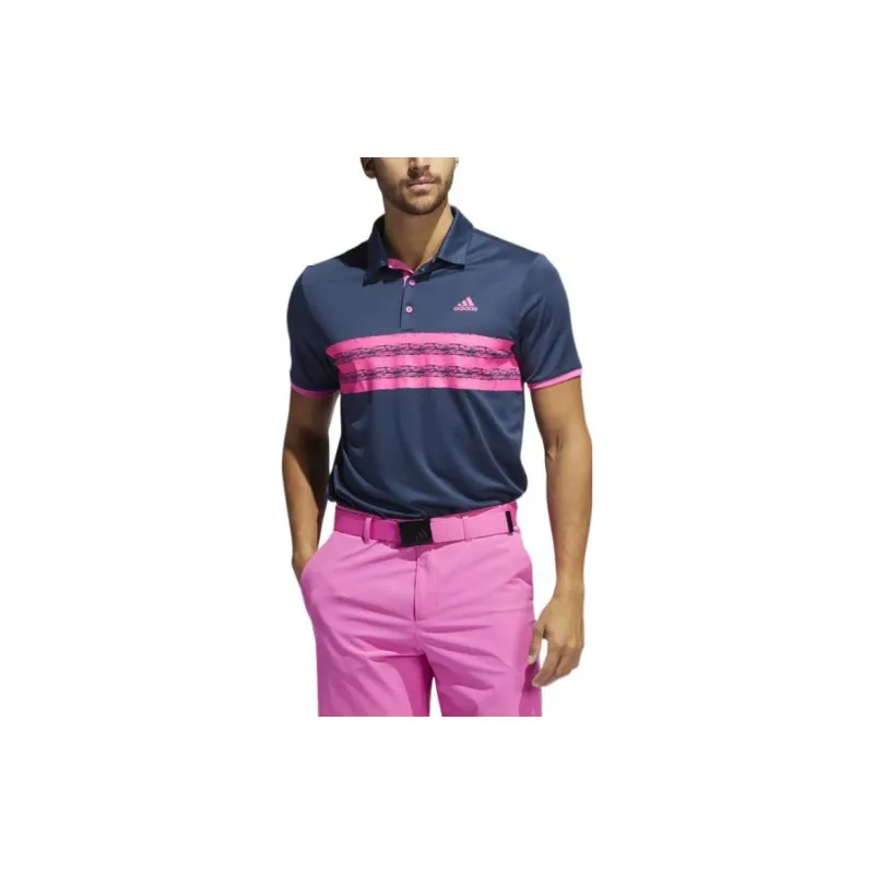 Adidas Polo Shirts Men Dark Blue-1