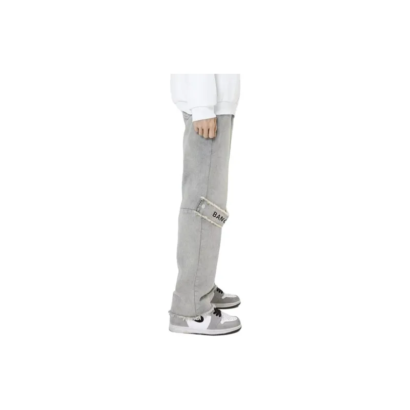 EOEI Jeans Men Yellow Mud-3