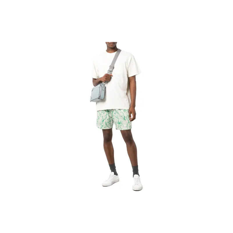 John Elliott Casual Shorts Men Green-2