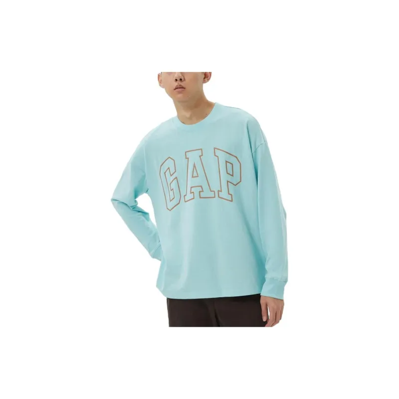 GAP T-Shirts Unisex Light Blue-5