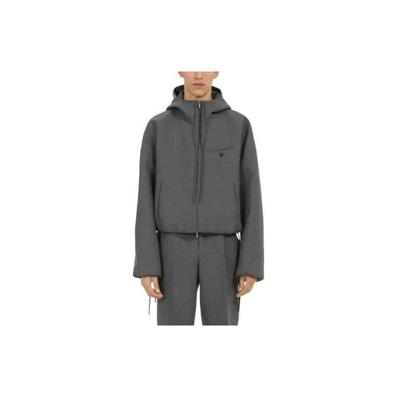 FERRAGAMO FW23 Jackets Coats Men's Gray-1