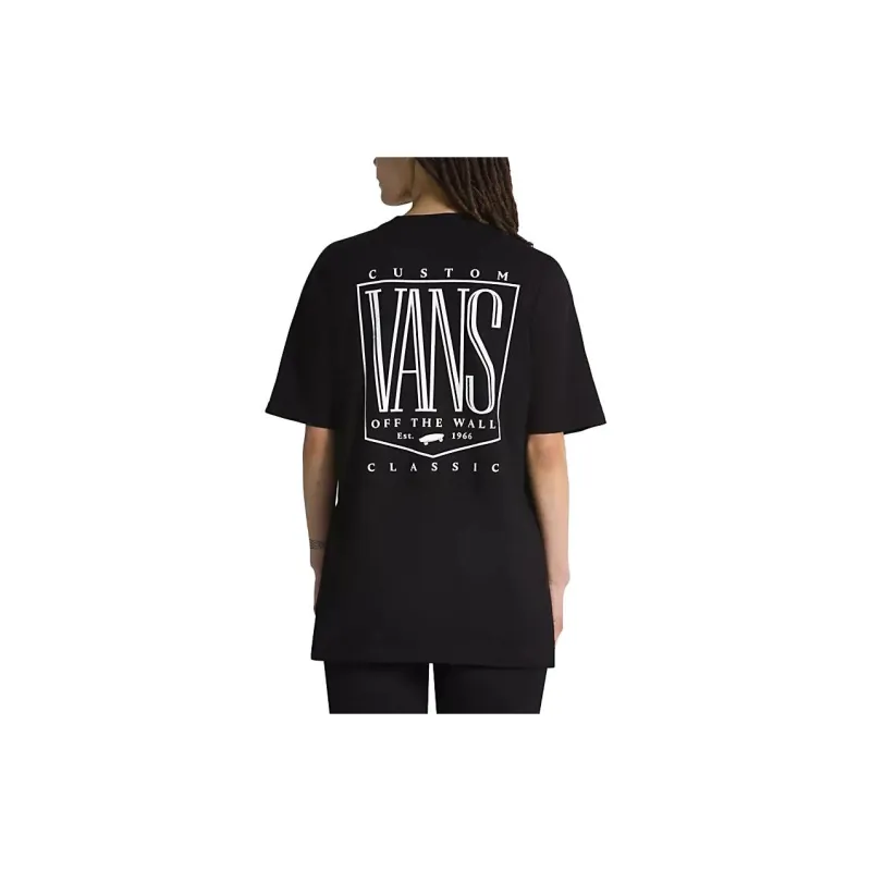 Vans ORIGINAL TALL TYPE SS T-Shirts Unisex Black-3