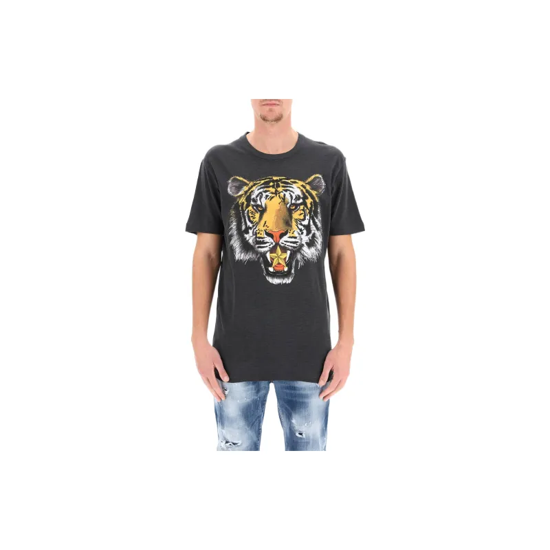 DSQUARED 2 T Shirts Men Black-1