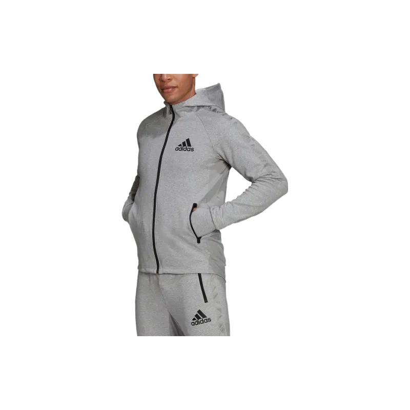 Adidas Sweatshirts Men Gray-2
