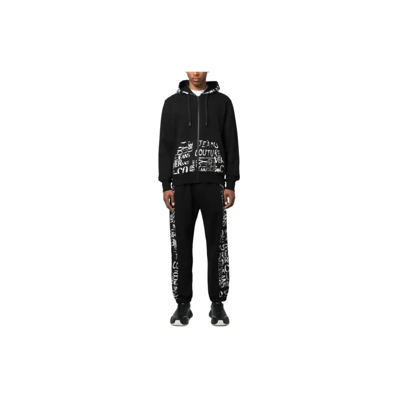 VERSACE JEANS COUTURE Logo-print Cotton Track Pant-1