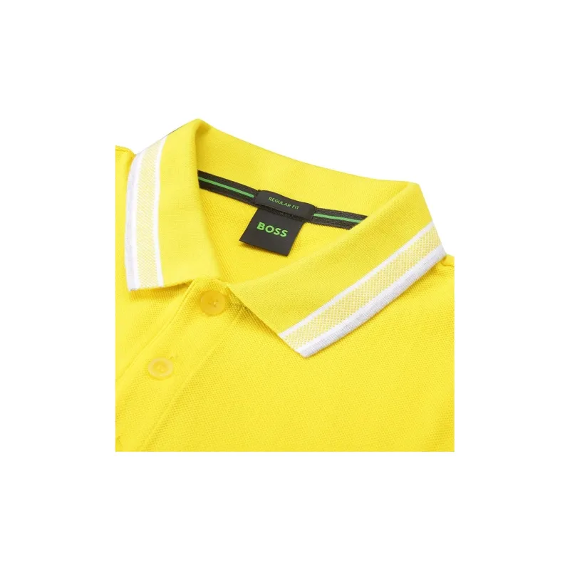 HUGO BOSS FW23 Polo Shirt Men's Bright Yellow-2