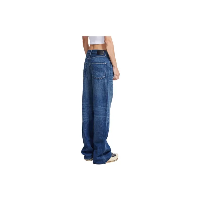 R13 Jeans Men's Vintage Ink Blue-4