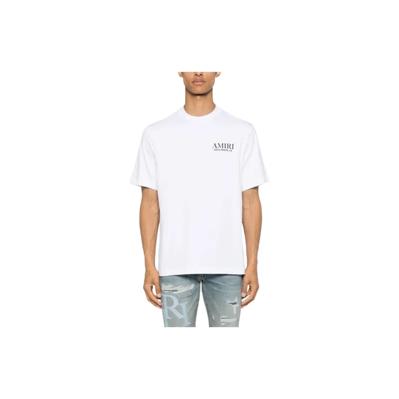 AMIRI Bones Stacked Cotton T shirt-1