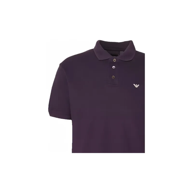 EMPORIO ARMANI Polo Shirt Men's Purple-5