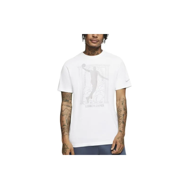 Nike T Shirts Men White-2