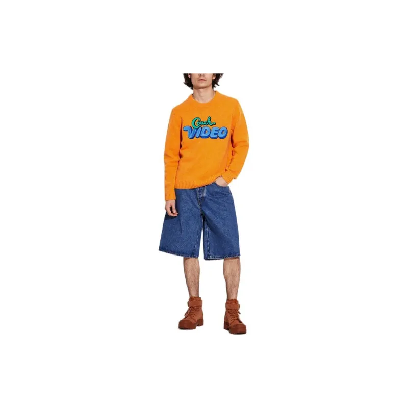 COACH Sweaters Men Orange-1