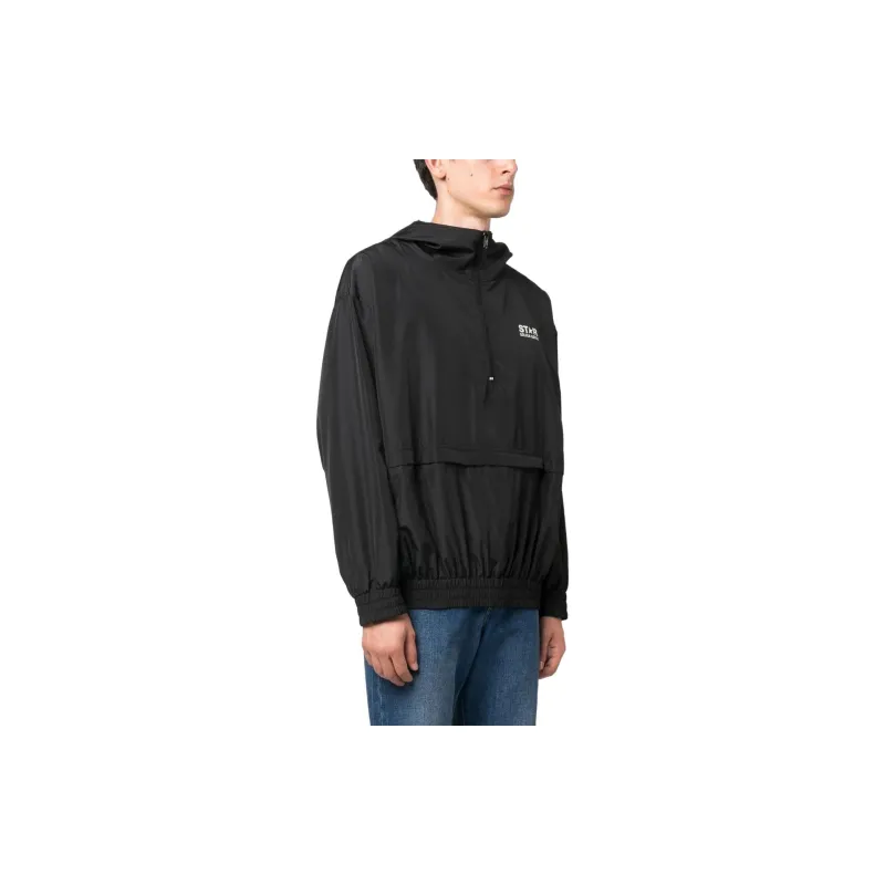 Golden Goose Half Zip Hooded Sweatshirt-3