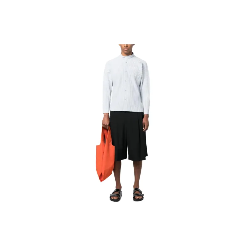 Homme Plissé Issey Miyake Ribbed Long sleeve Shirt-1