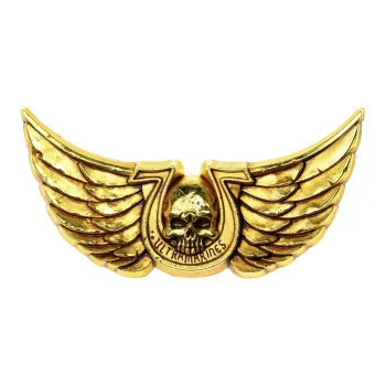 STARFORGED Space Marines 2 Exclusive Merch Titus Leman Russ Brooch, Celestial Forge Warhammer 40K Badges