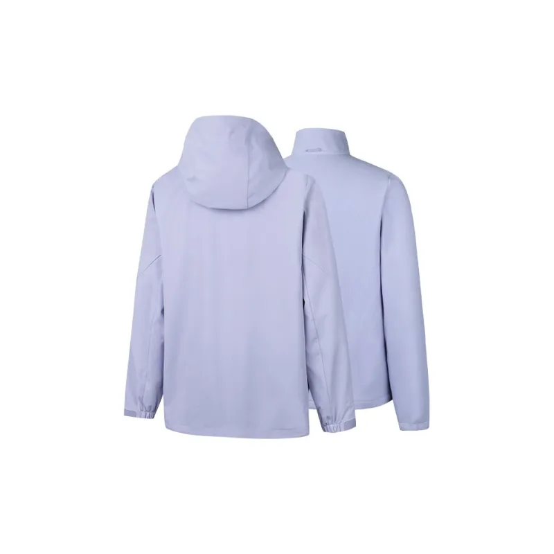 Anta Variety Training Collection Windbreaker Jacket Women's Light Purple-1