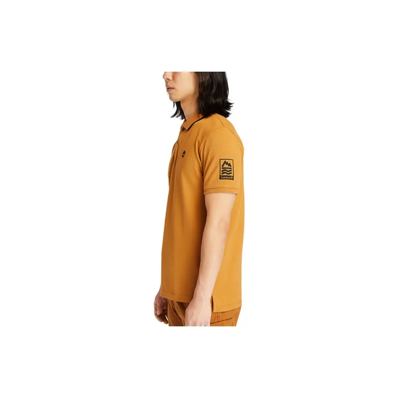 Timberland Polo Shirts Men Wheat-5