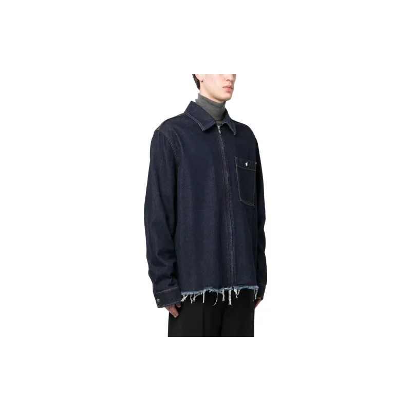 Lanvin Zipped Denim Shirt-2