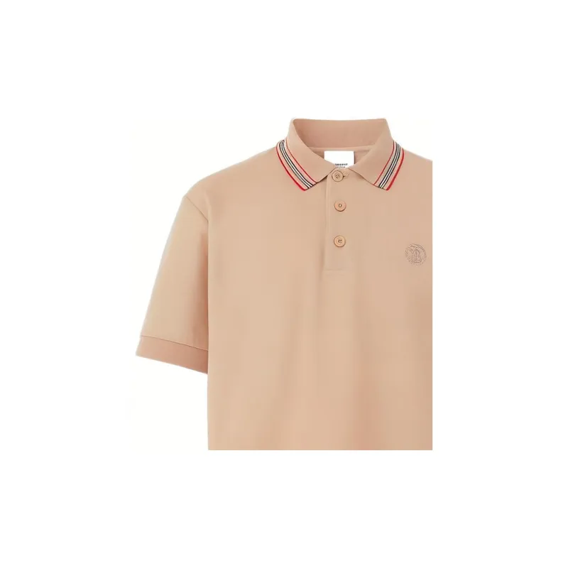 Burberry Icon stripe Collar Polo Shirt-4