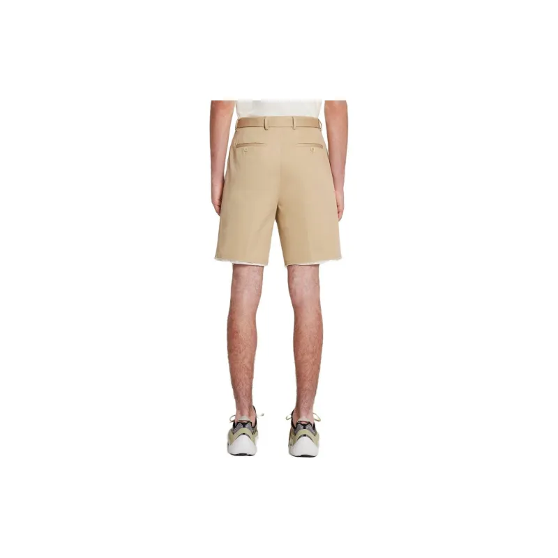 Lanvin Raw-Cut Edge Bermuda Shorts-1