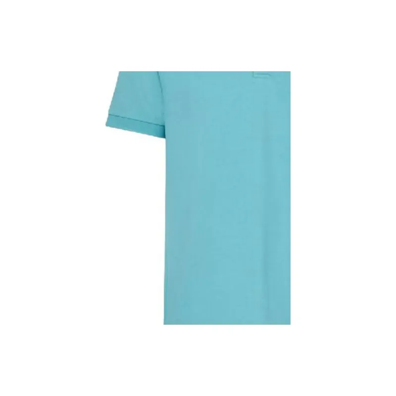 Burberry Polo Shirts Men Blue-5