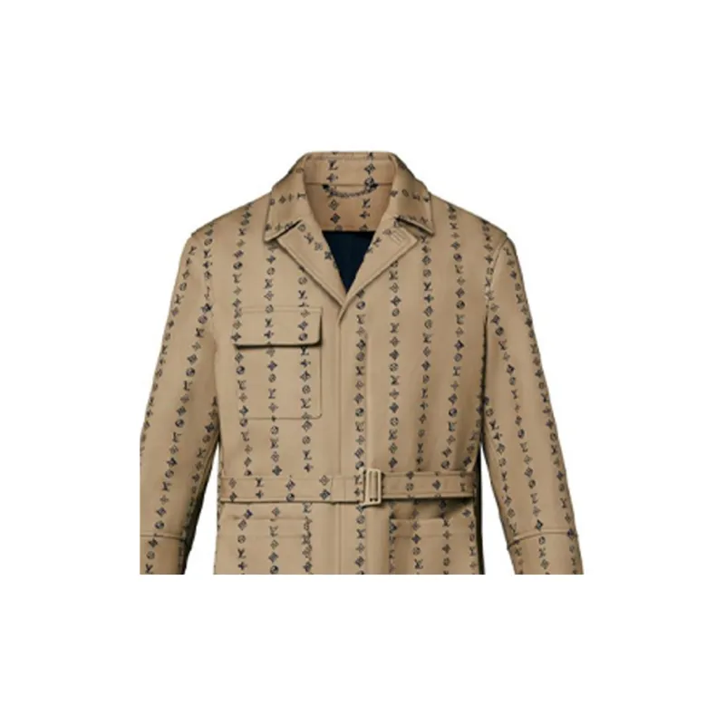 LOUIS VUITTON SS22 Coat Men's Khaki-7