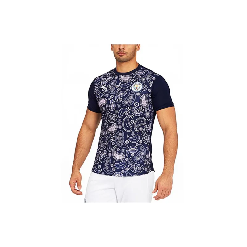 PUMA Soccer Jerseys Men Tweed Blue-2