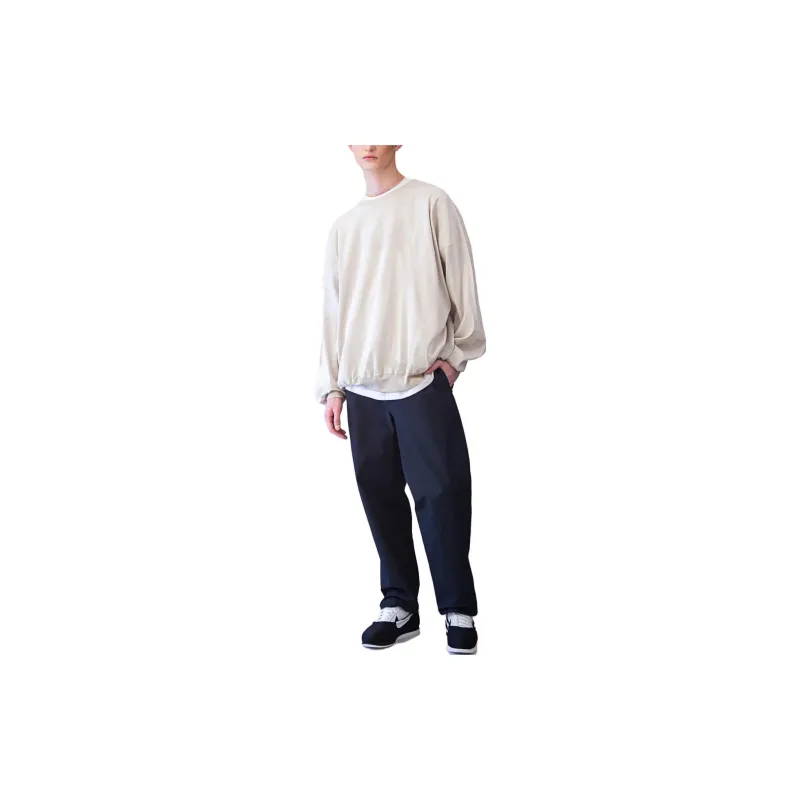 CLOT Casual Pants Men Navy Blue-2