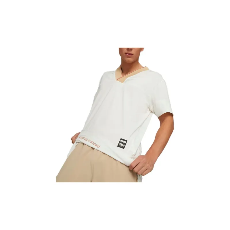PUMA Run Ciele T Shirts Men White-3